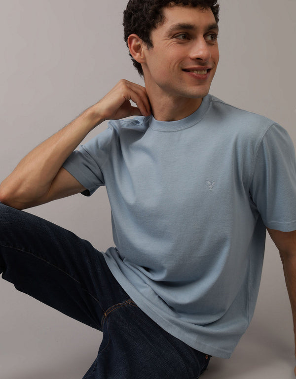 Camiseta Oversized Ae - Azul