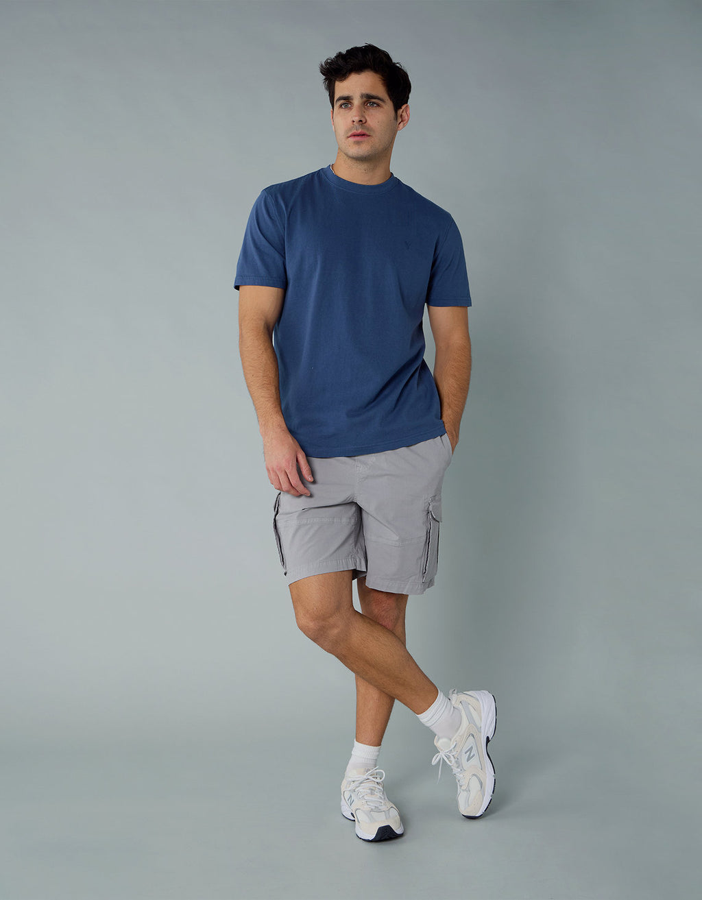 Camiseta Oversized Ae - Azul 1164_1539_405_of