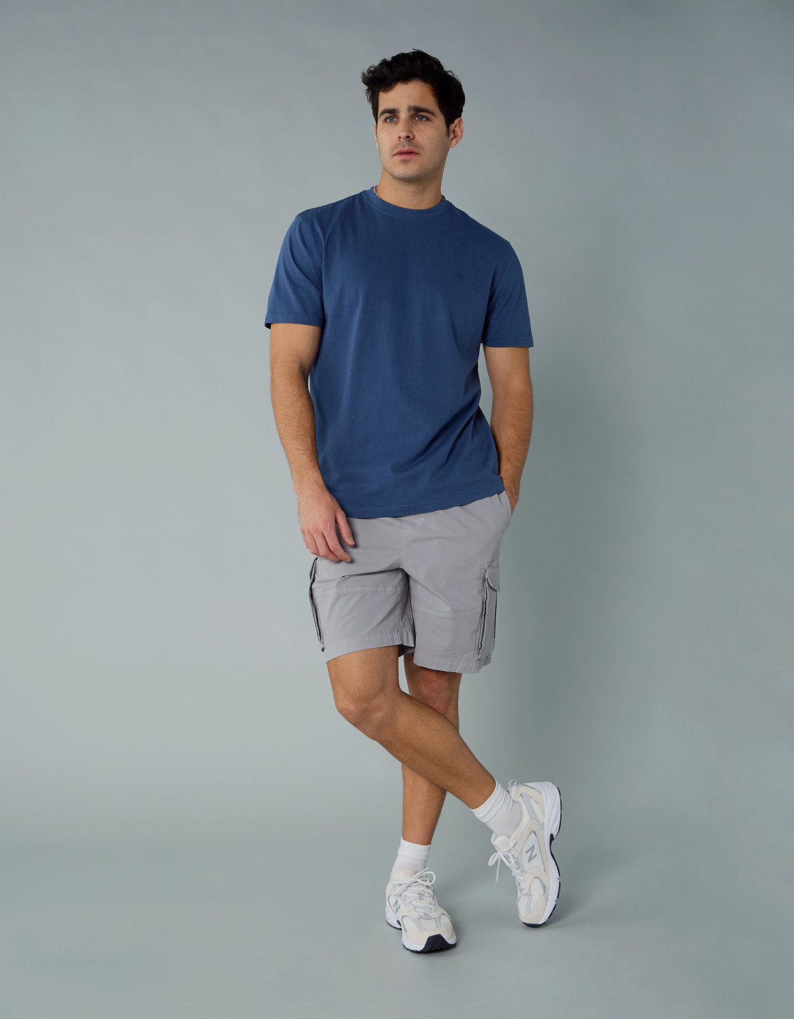 Camiseta Oversized Ae - Azul 1164_1539_405_of
