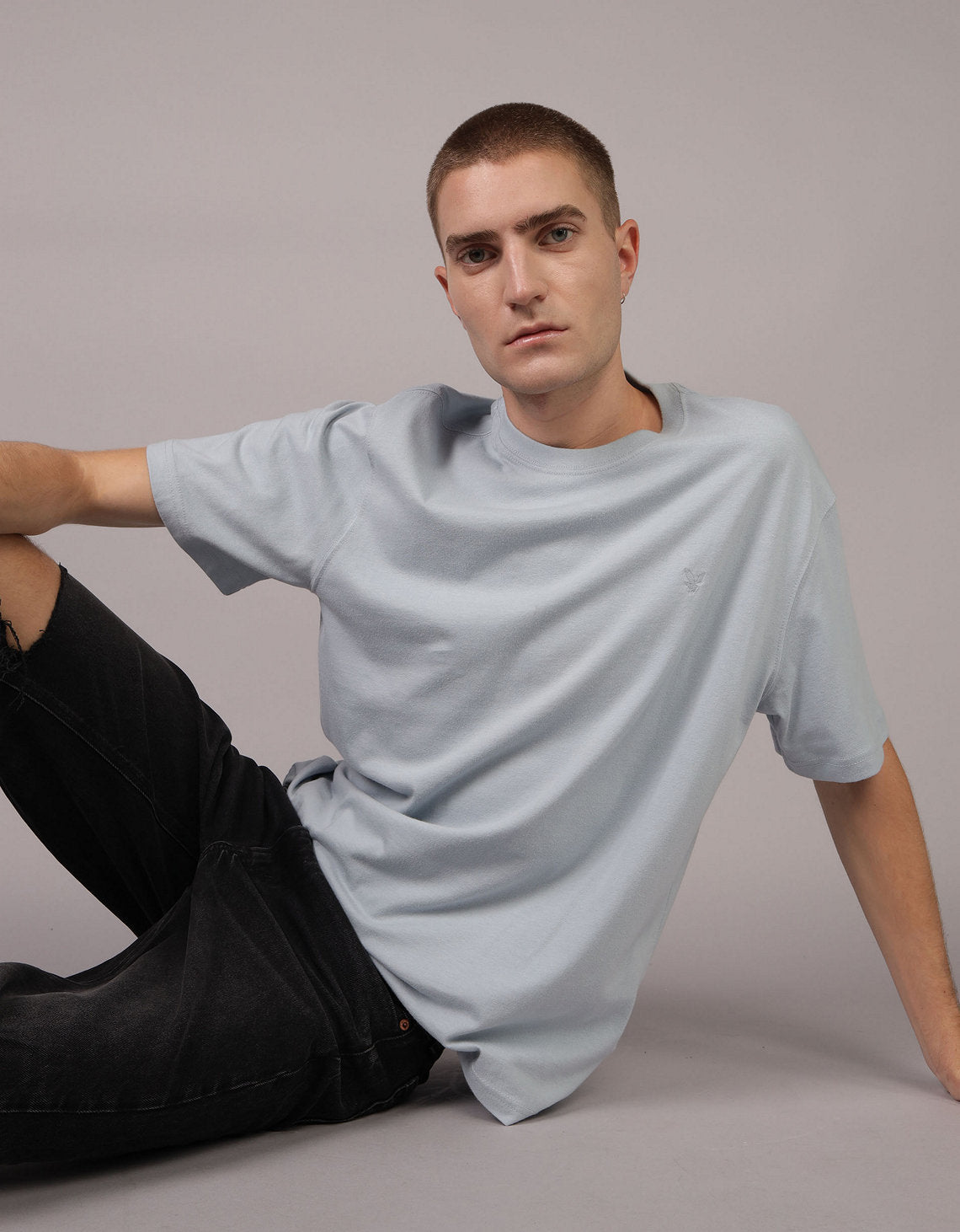 Camiseta Oversized Ae - Azul 1164_1539_409_of