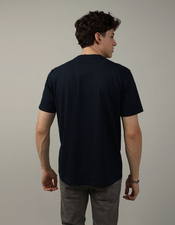 Camiseta Oversized Ae - Azul