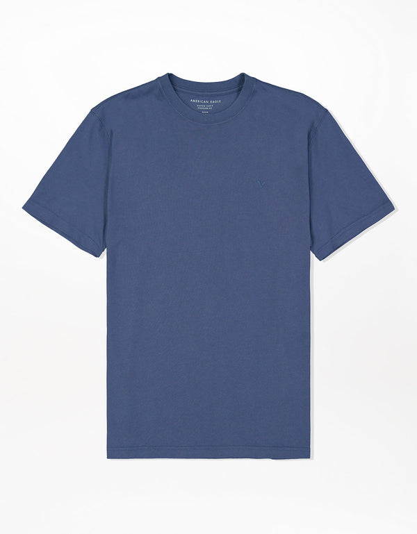 Camiseta Oversized Ae - Azul