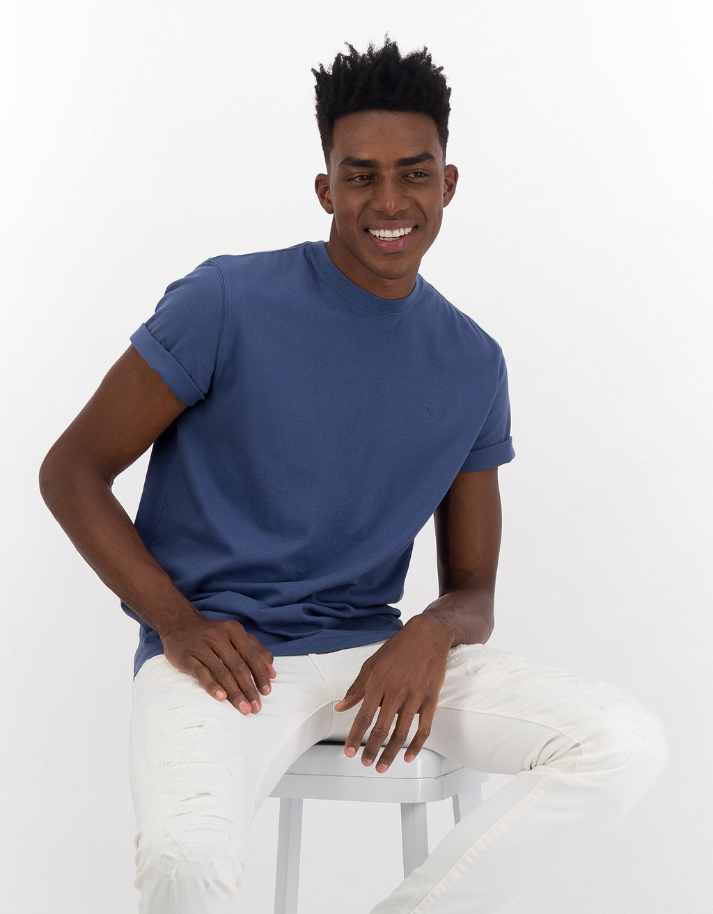 Camiseta Oversized Ae - Azul 1164_1539_417_of