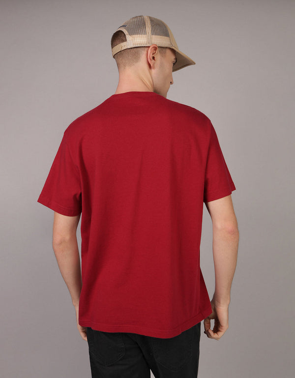 Camiseta Oversized Ae - Azul