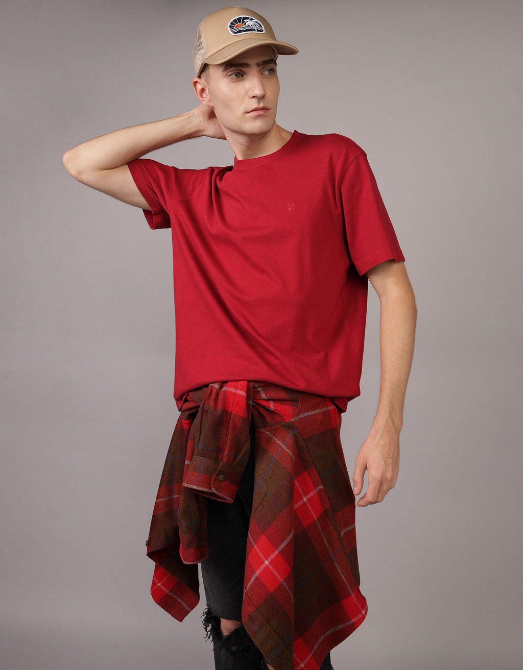 Camiseta Oversized Ae - Azul 1164_1539_552_of