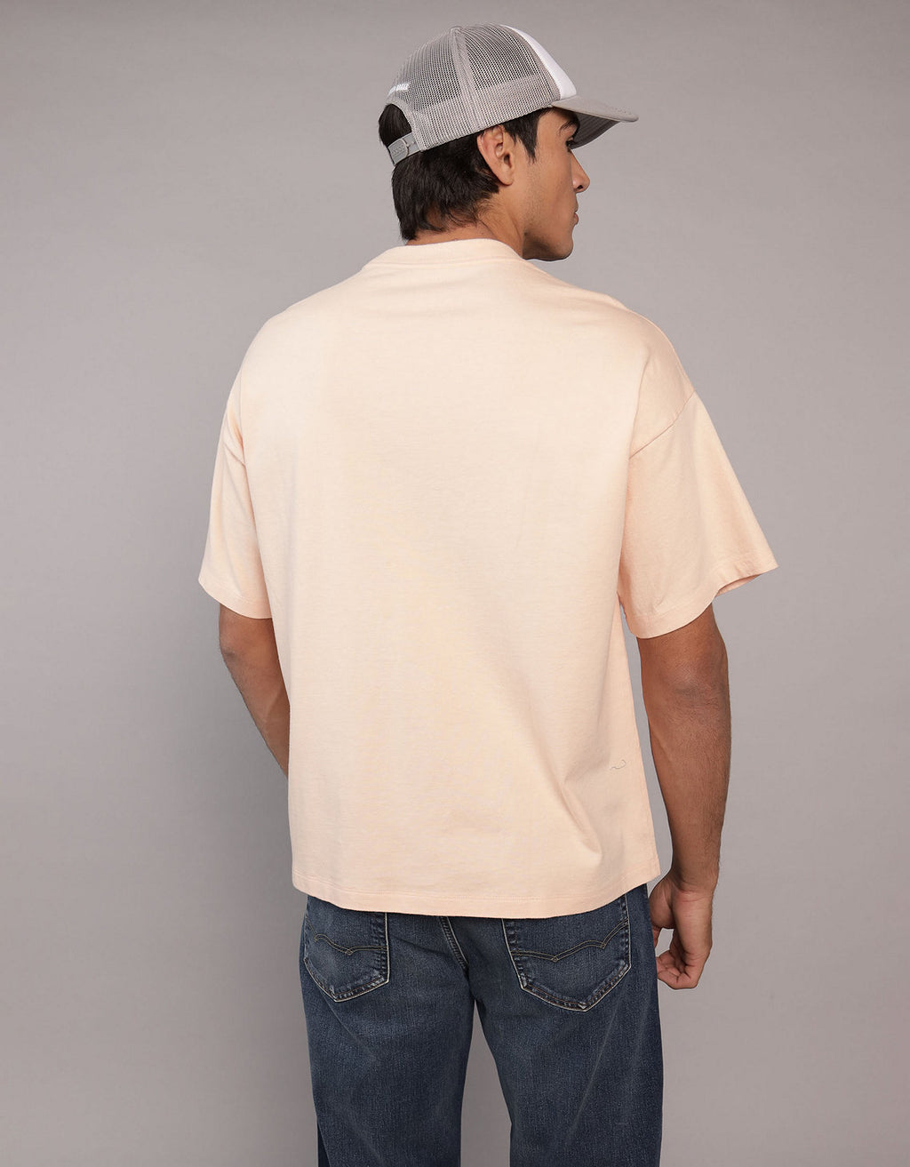 Camiseta de cuello redondo Ae - Rosa 1164_3664_837_ob