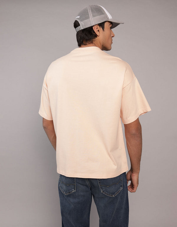 Camiseta de cuello redondo Ae - Rosa