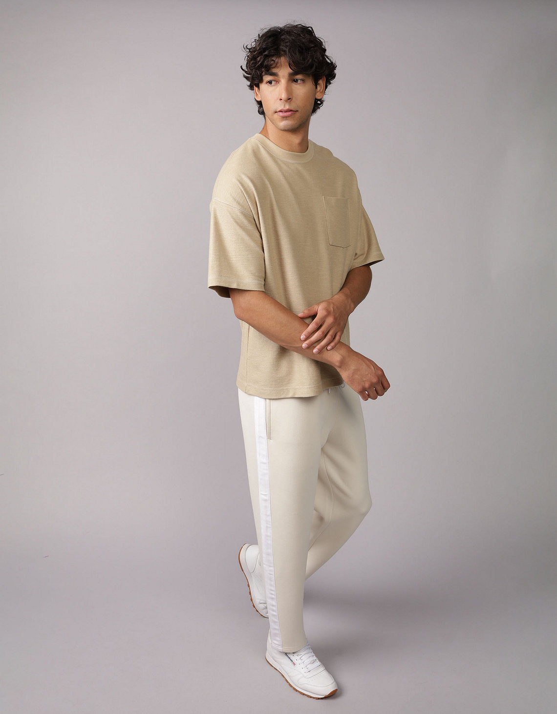 Camiseta Oversized Ae - Caqui 1164_4669_204_of