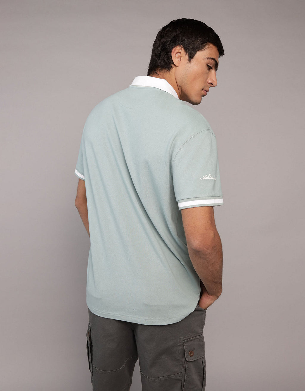 Camiseta Polo con Logo Ae - Generico 1165_4405_333_ob