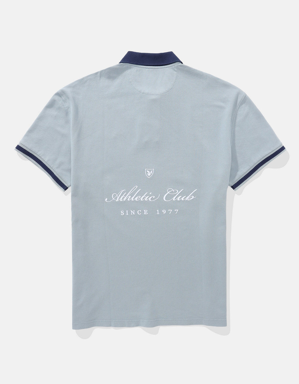 Camiseta Polo con Logo Ae - Azul 1165_4405_400_b