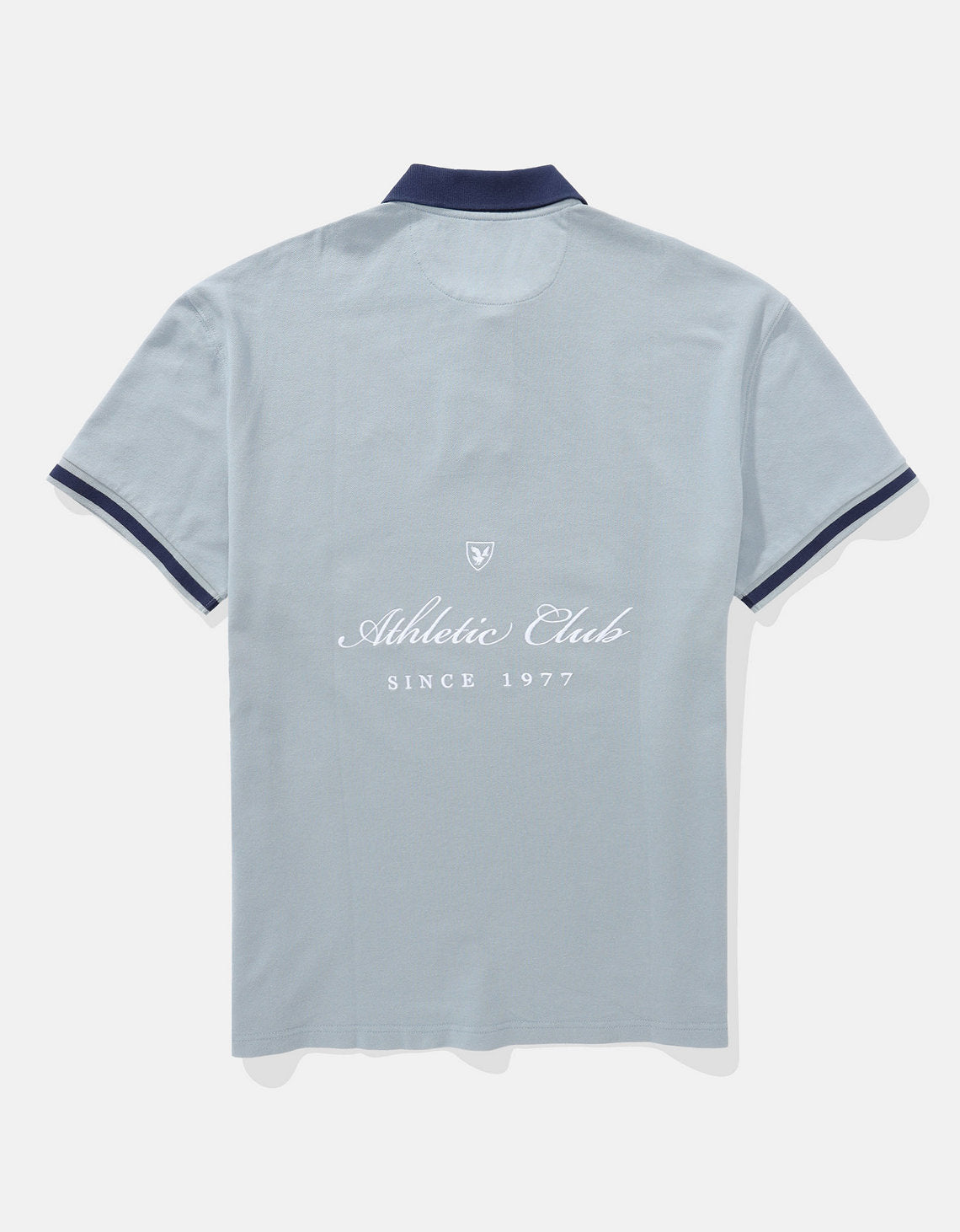 Camiseta Polo con Logo Ae - Azul 1165_4405_400_b