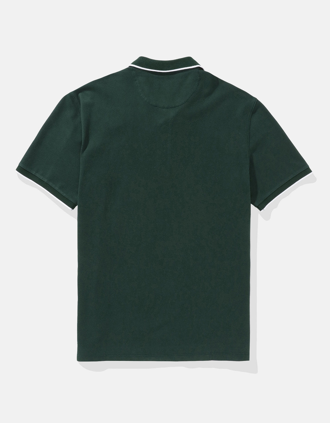Polo de Piqué Elástico con Apariencia Desgastada para Hombre - Verde 1165_4559_300_b