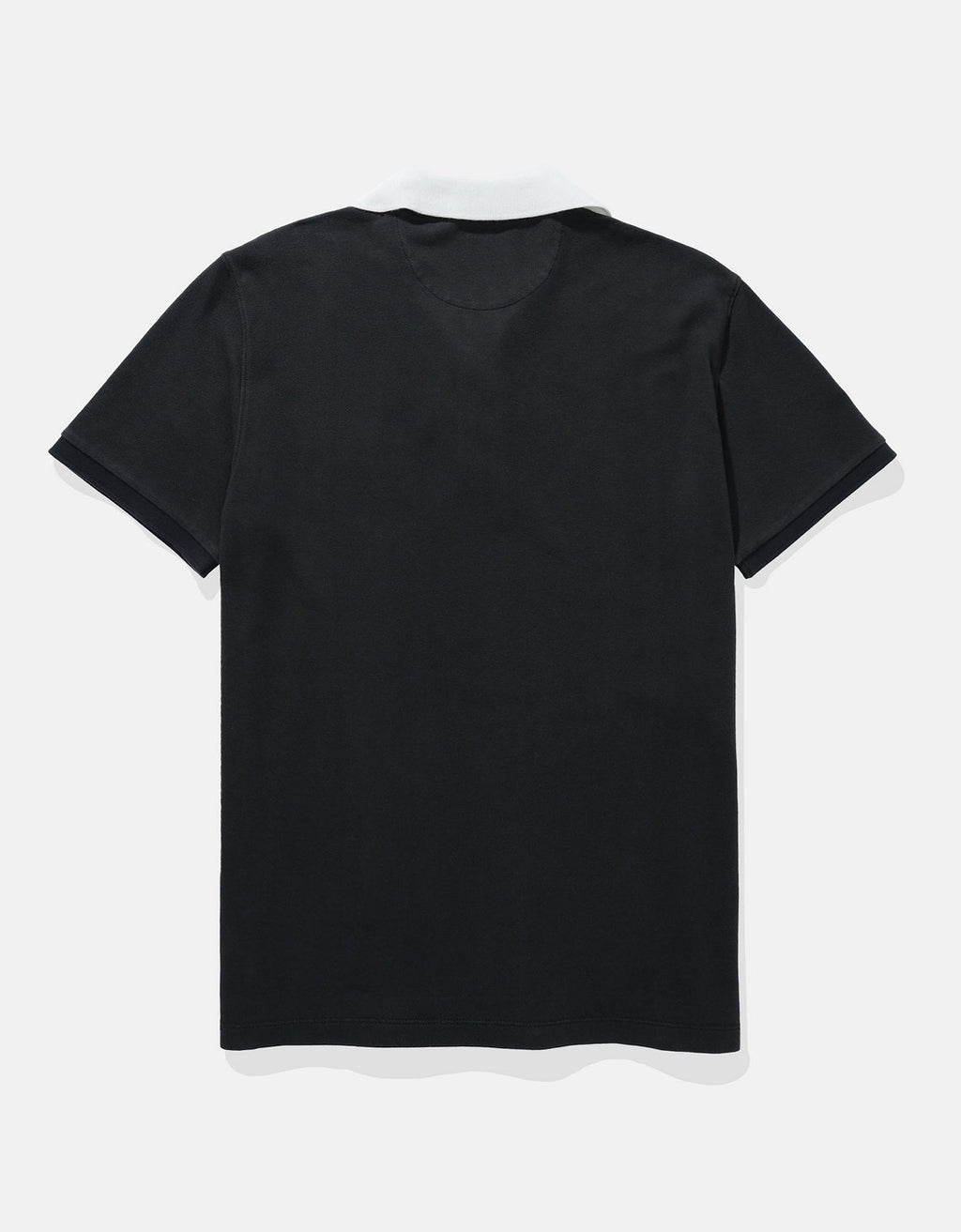 Camiseta Tipo Polo Slim Fit Ae - Negro 1165_4882_167_b