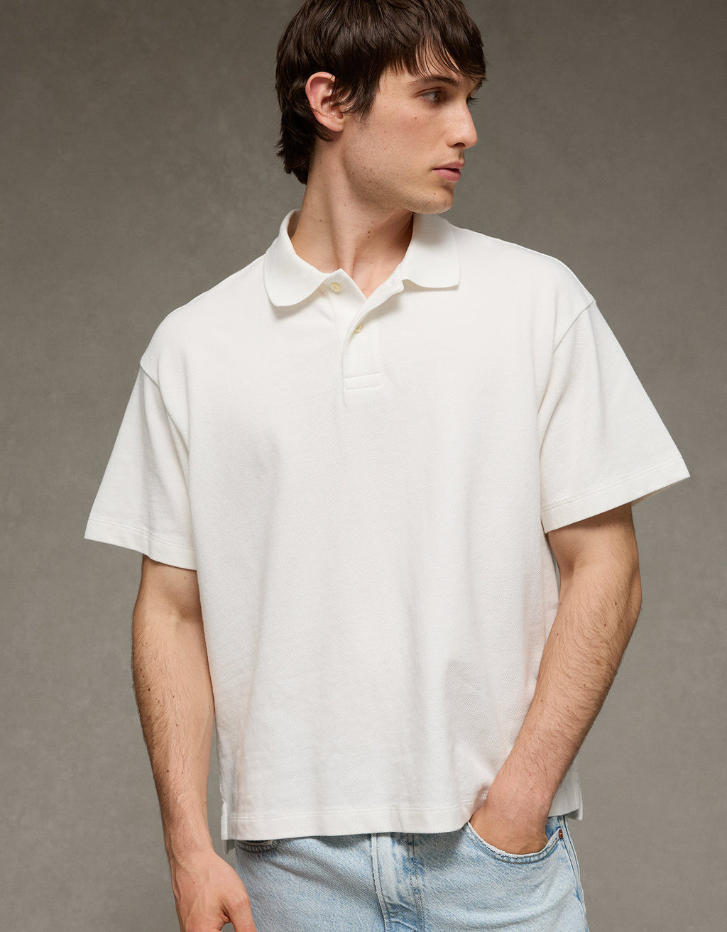 Camiseta Polo Boxy Ae - Blanco 1165_5093_100_of