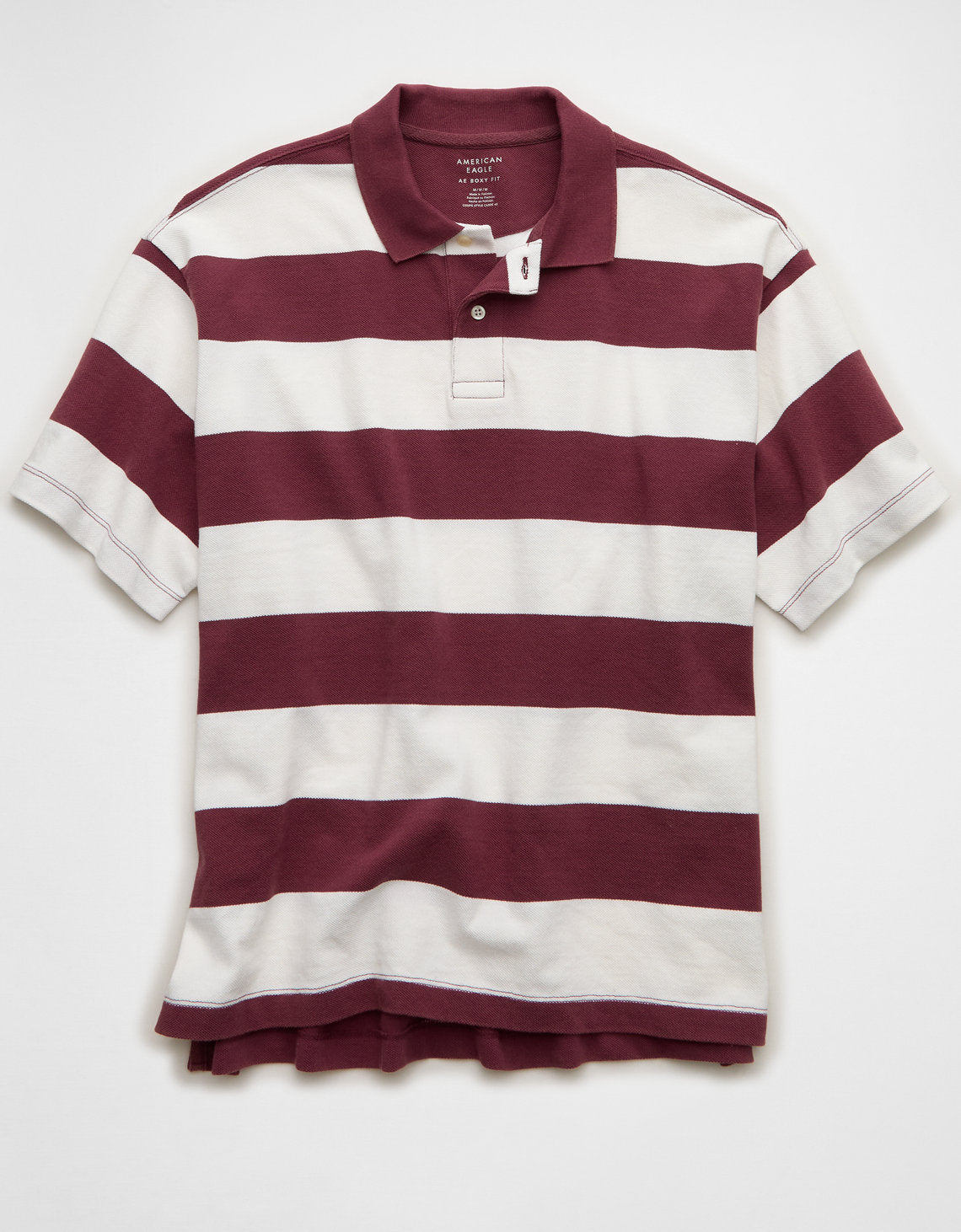 Camiseta Polo Piqué Boxy fit Ae - Generico 1165_5160_604_f