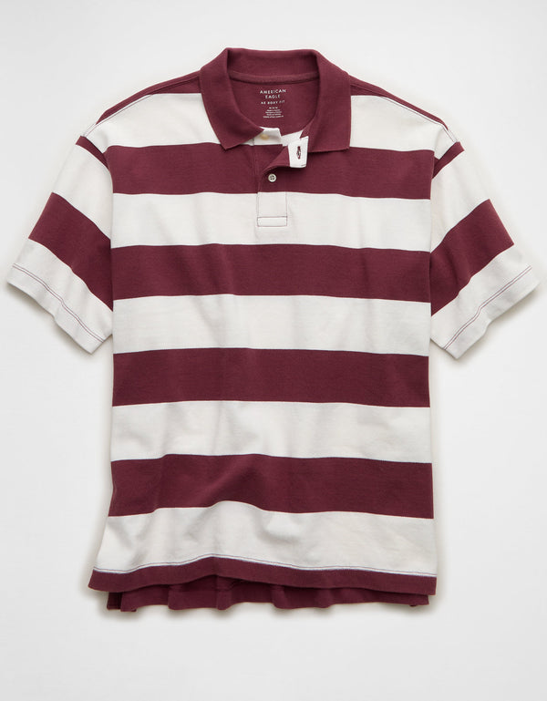 Camiseta Polo Piqué Boxy fit Ae - Generico
