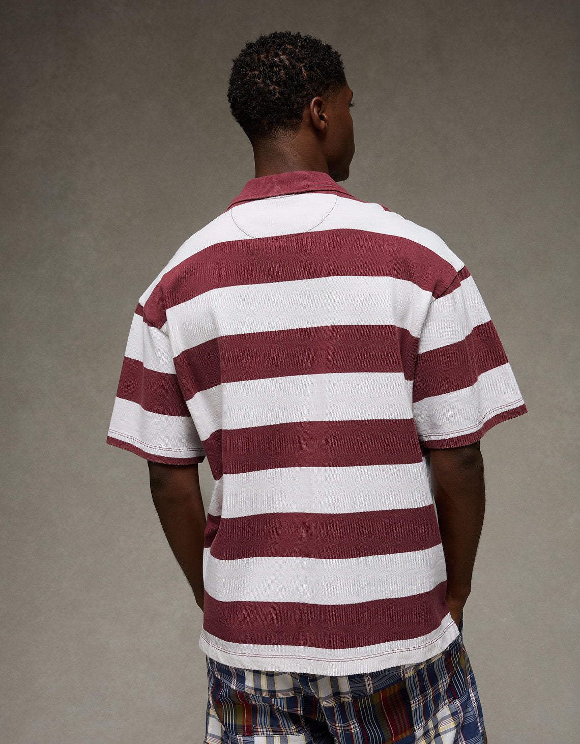 Camiseta Polo Piqué Boxy fit Ae - Generico 1165_5160_604_ob