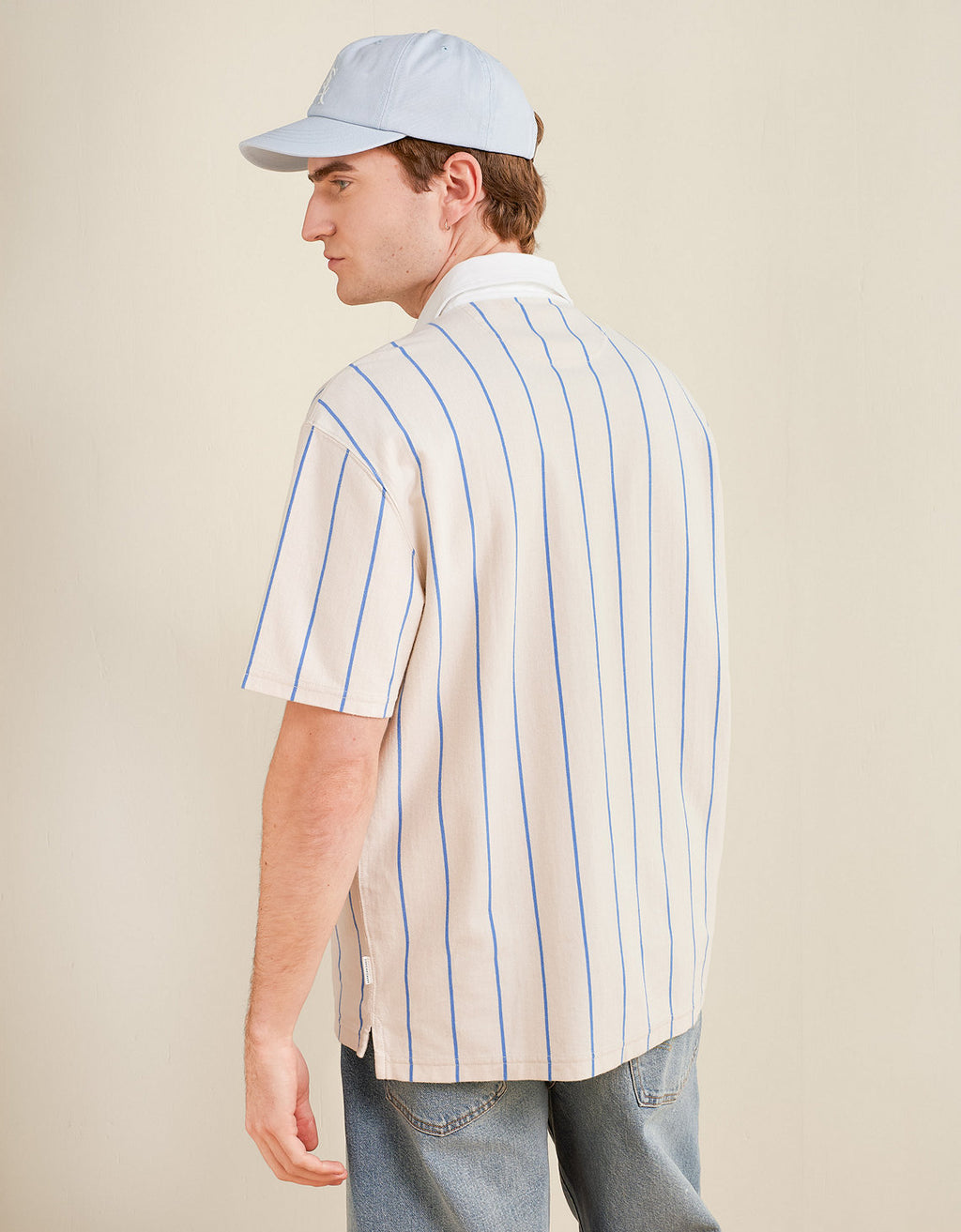 Camiseta de rugby de ajuste estándar Ae - Beige 1165_5357_106_os