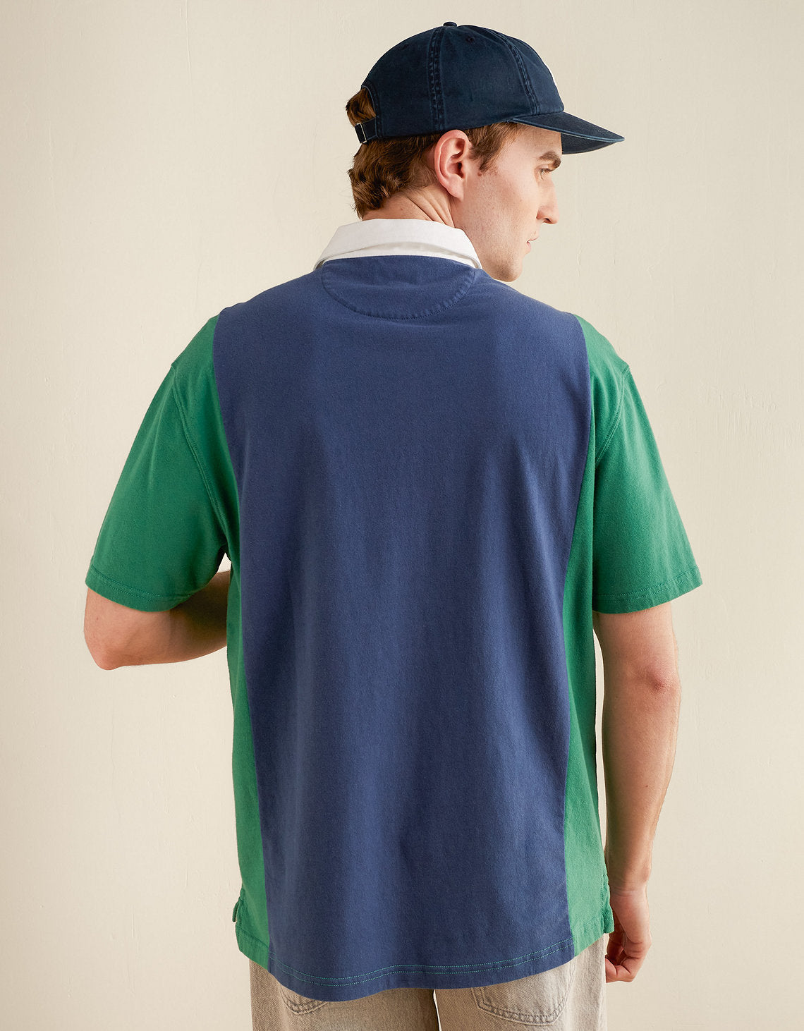 Camiseta de rugby de ajuste estándar Ae - Azul 1165_5359_911_ob