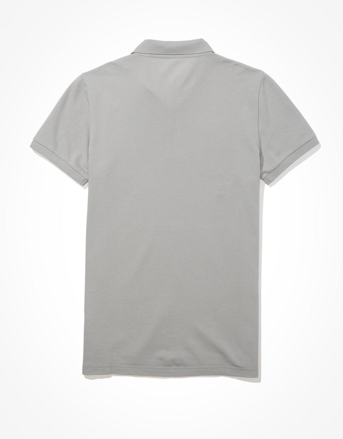 Camiseta Tipo Polo Slim Fit Ae - Plateado 1165_9146_046_b
