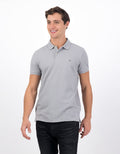 Camiseta Tipo Polo Slim Fit Ae - Plateado 1165_9146_046_of
