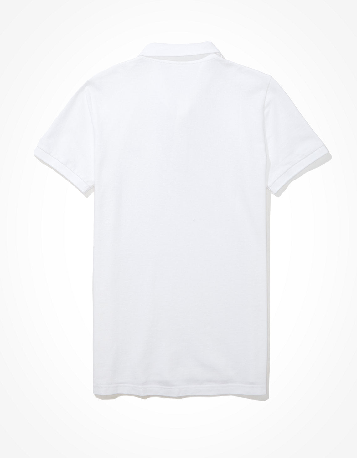 Camiseta Tipo Polo Slim Fit Ae - Blanco 1165_9146_100_b