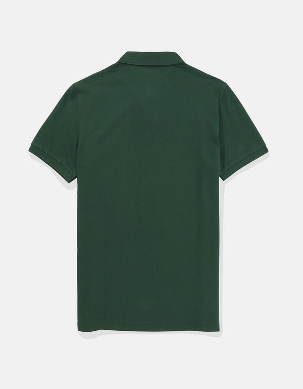 Camiseta Tipo Polo Slim Fit Ae - Verde
