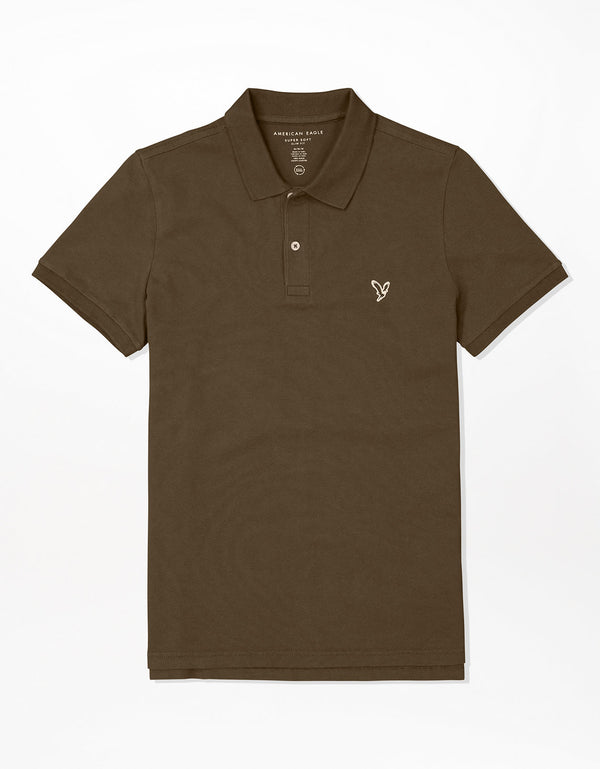 Camiseta Tipo Polo Slim Fit Ae - Generico