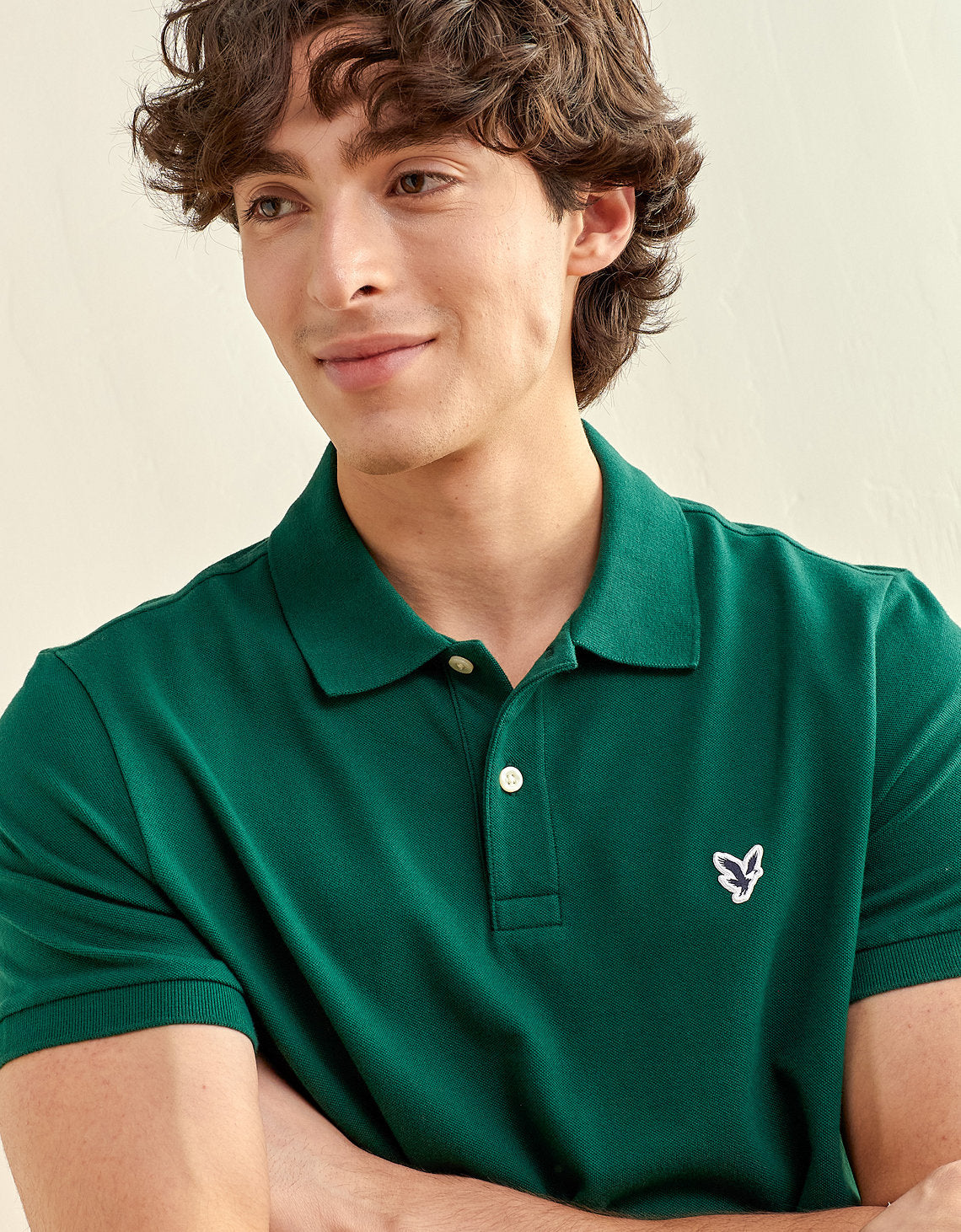 Camiseta Tipo Polo Slim Fit Ae - Generico 1165_9146_322_d1