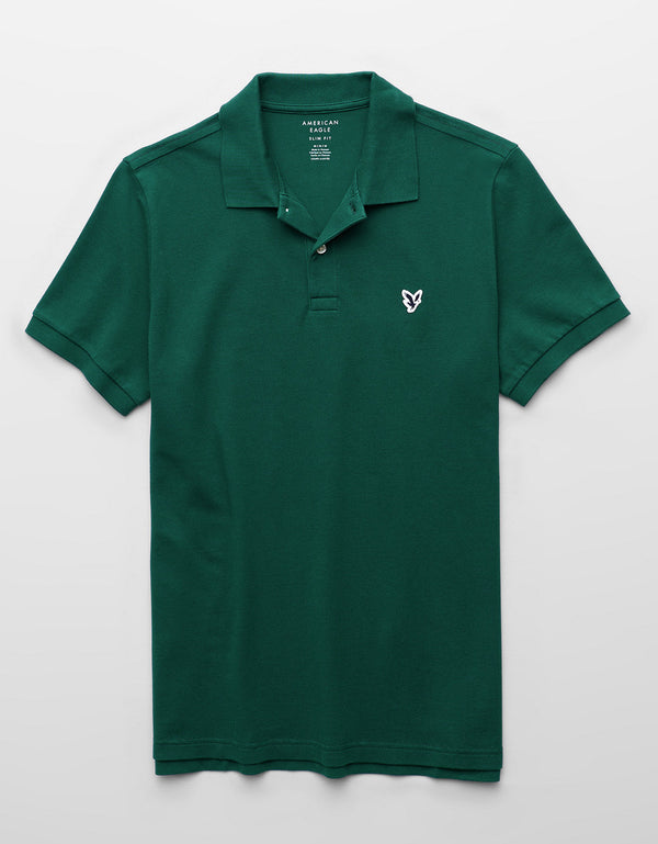 Camiseta Tipo Polo Slim Fit Ae - Generico