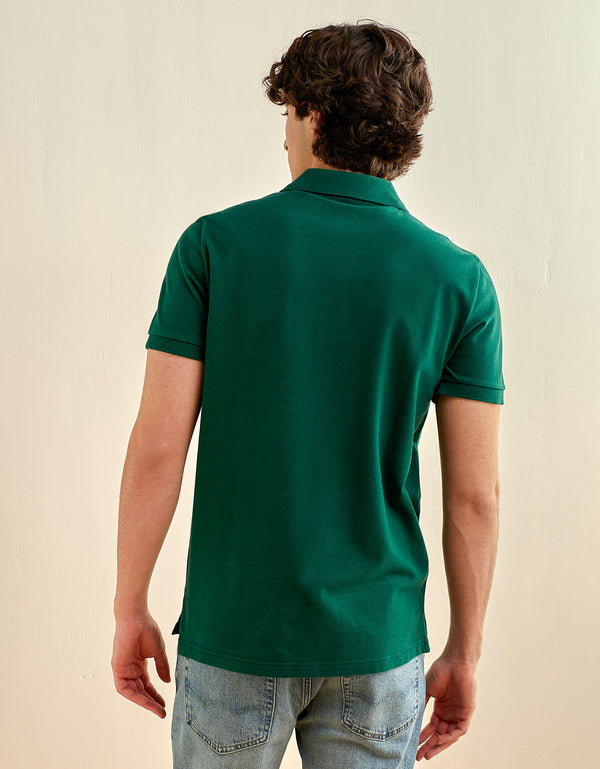 Camiseta Tipo Polo Slim Fit Ae - Generico