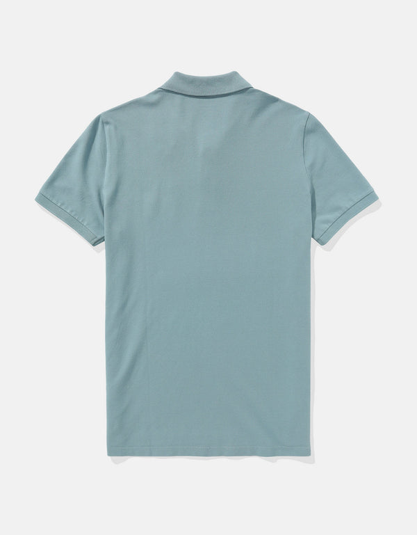 Camiseta Tipo Polo Slim Fit Ae - Verde