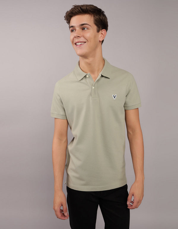 Camiseta Tipo Polo Slim Fit Ae - Generico