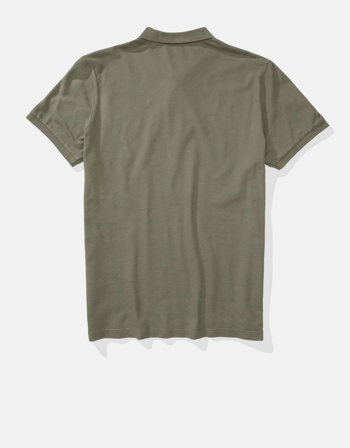 Camiseta Tipo Polo Slim Fit Ae - Verde 1165_9146_342_b