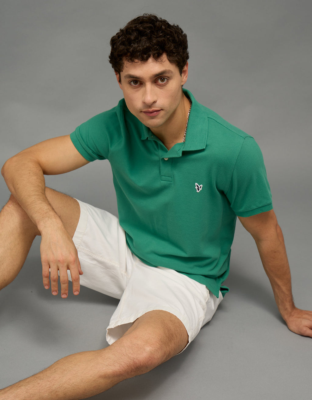 Camiseta Tipo Polo Slim Fit Ae - Generico 1165_9146_362_of