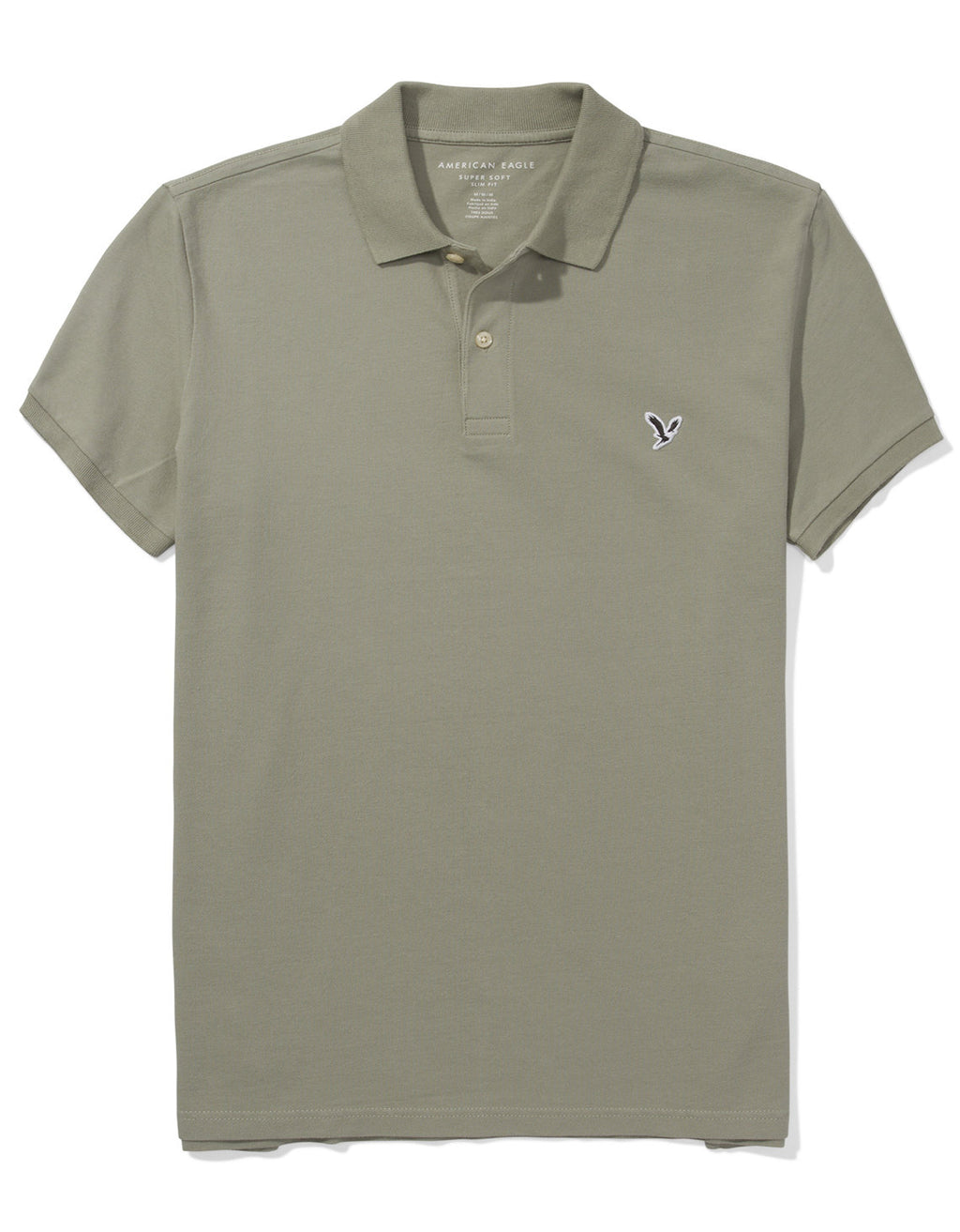 Camiseta Tipo Polo Slim Fit Ae - Generico 1165_9146_379_f