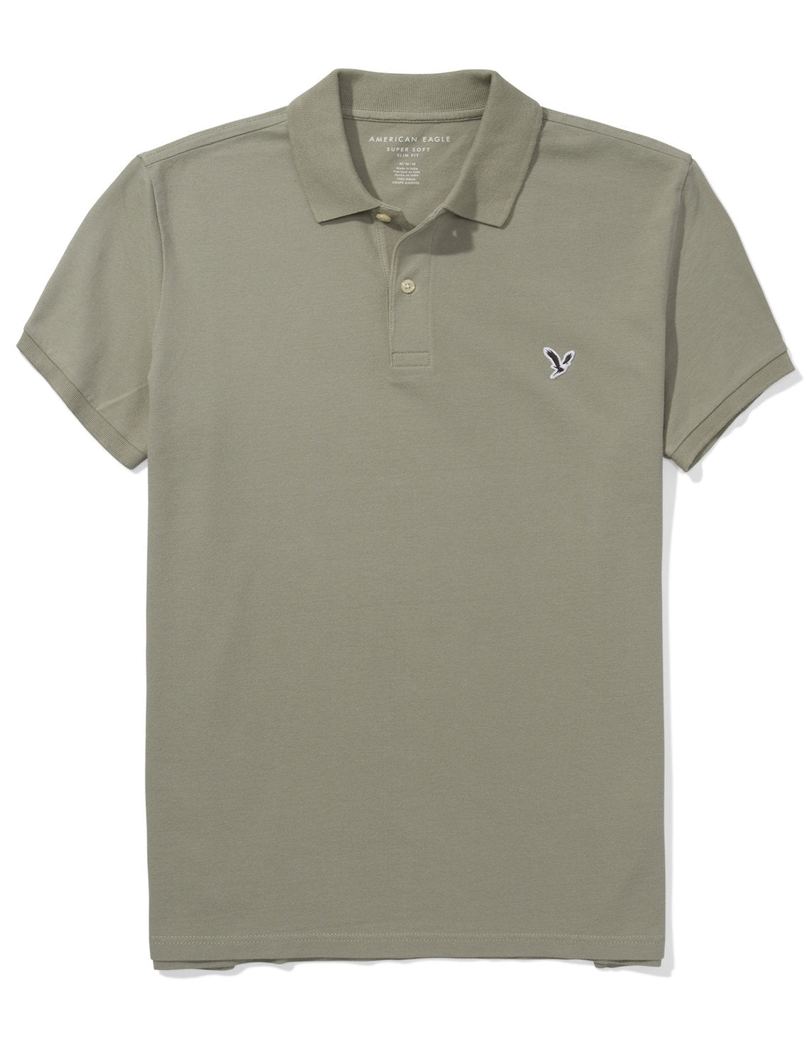 Camiseta Tipo Polo Slim Fit Ae - Generico 1165_9146_379_f