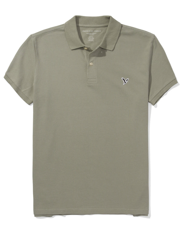 Camiseta Tipo Polo Slim Fit Ae - Generico