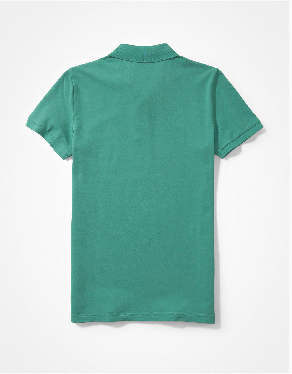 Camiseta Tipo Polo Slim Fit Ae - Verde 1165_9146_384_b