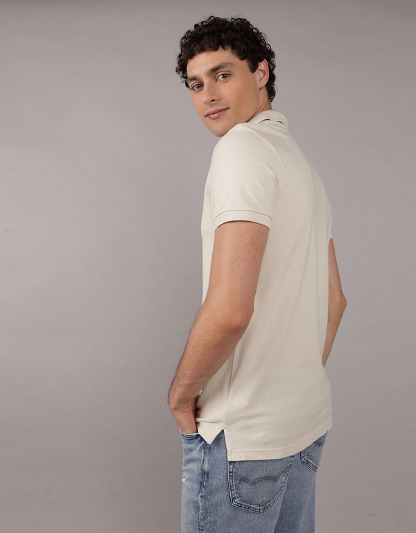 Camiseta Tipo Polo Slim Fit Ae - Generico