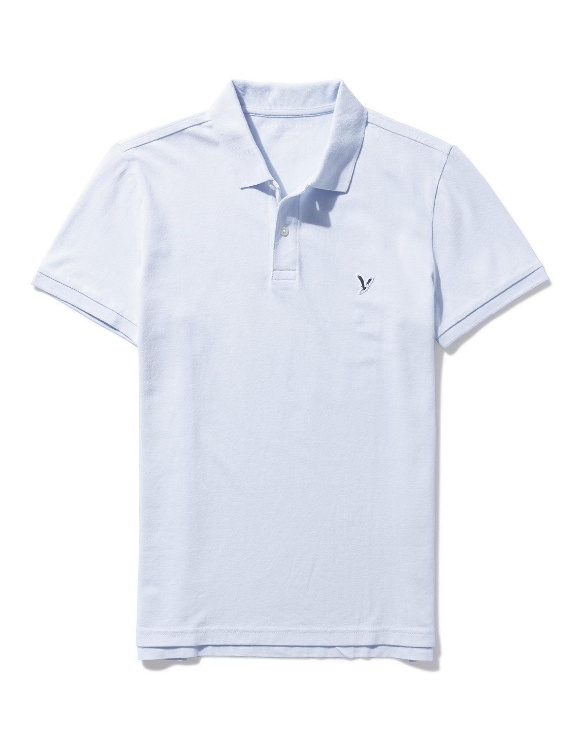 Camiseta Tipo Polo Slim Fit Ae - Azul 1165_9146_401_f