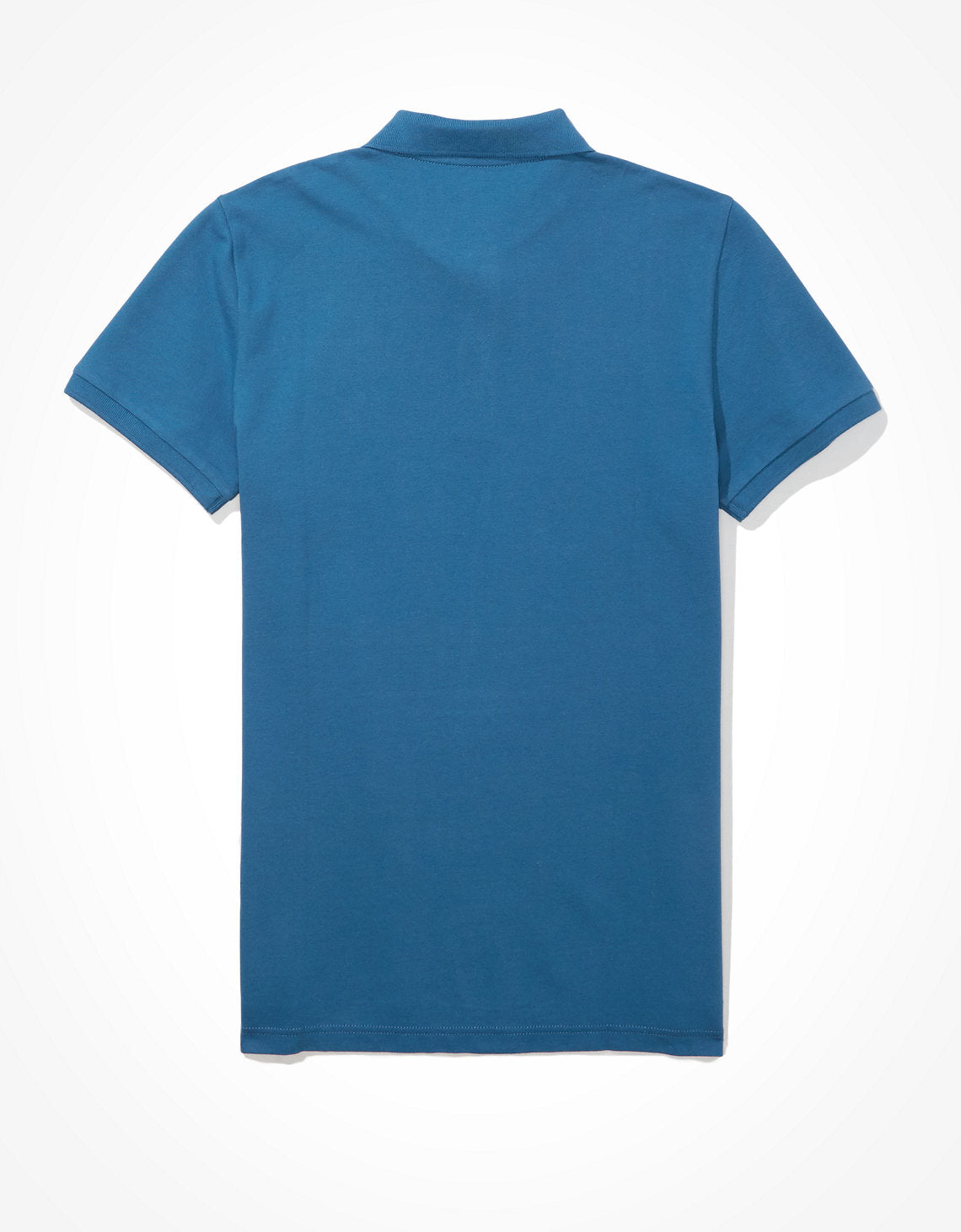 Camiseta Tipo Polo Slim Fit Ae - Azul 1165_9146_415_b
