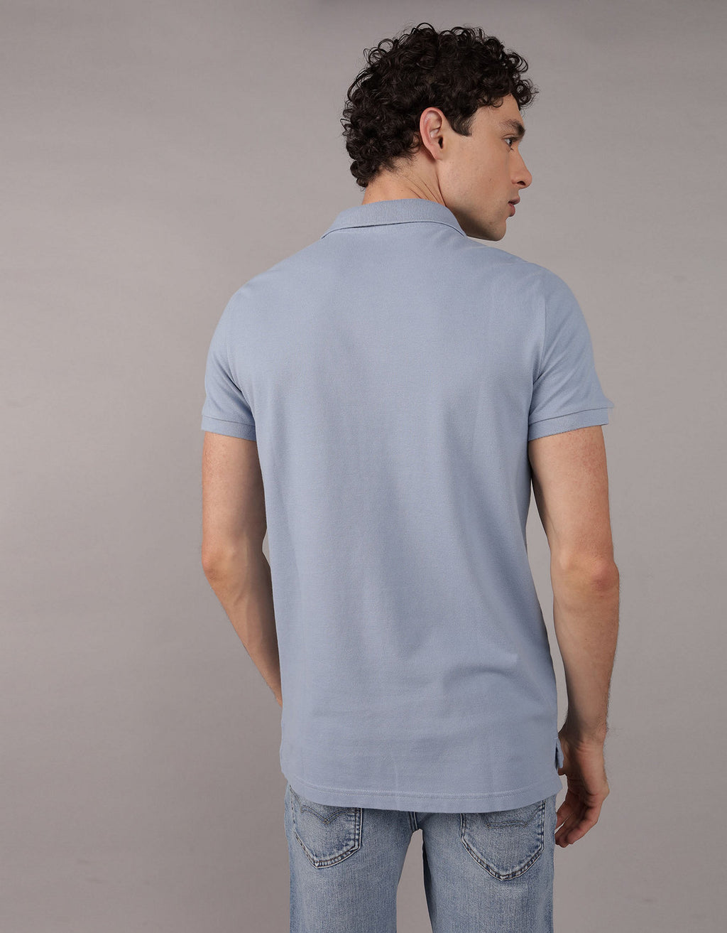 Camiseta Tipo Polo Slim Fit Ae - Generico 1165_9146_431_ob