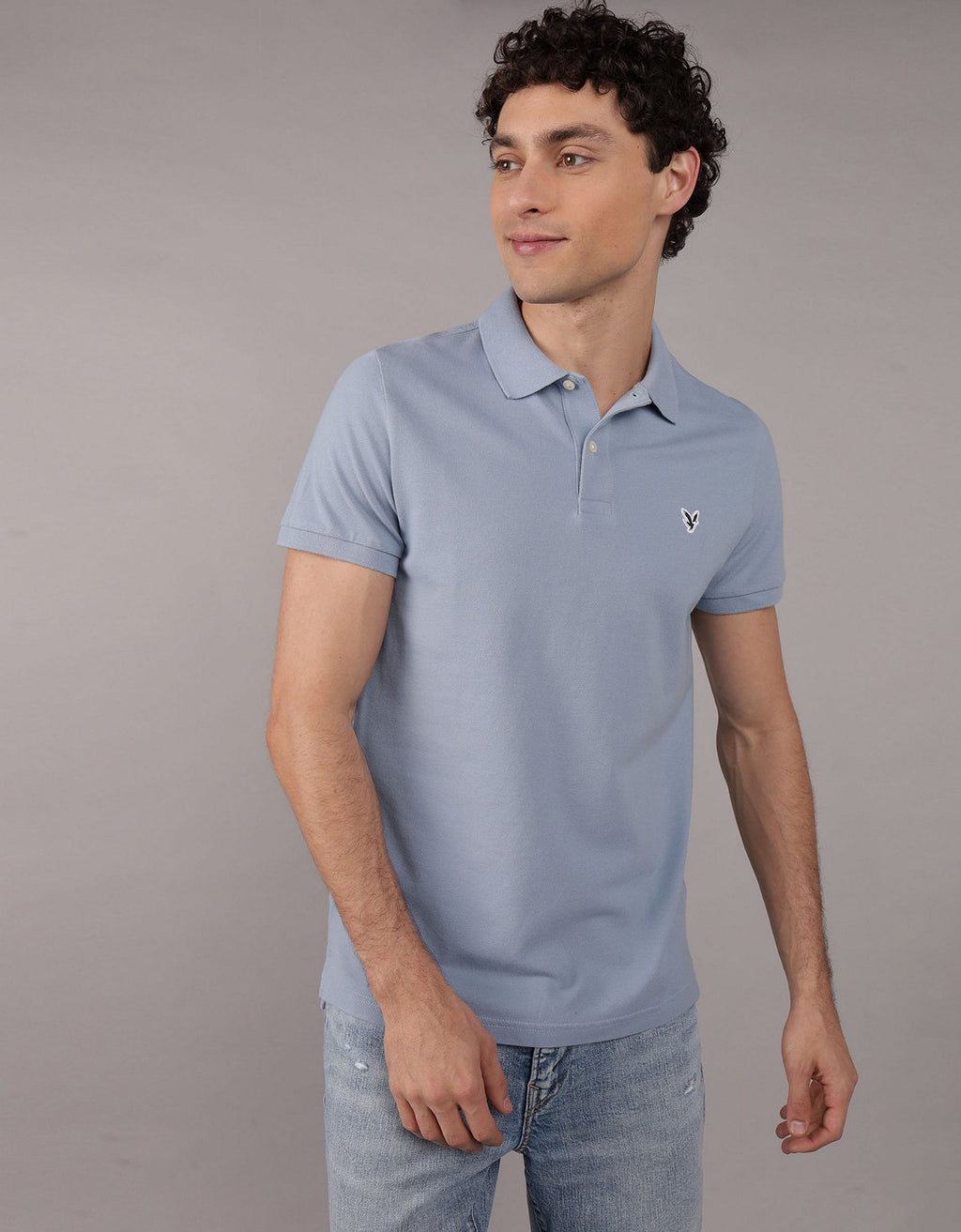 Camiseta Tipo Polo Slim Fit Ae - Generico 1165_9146_431_of