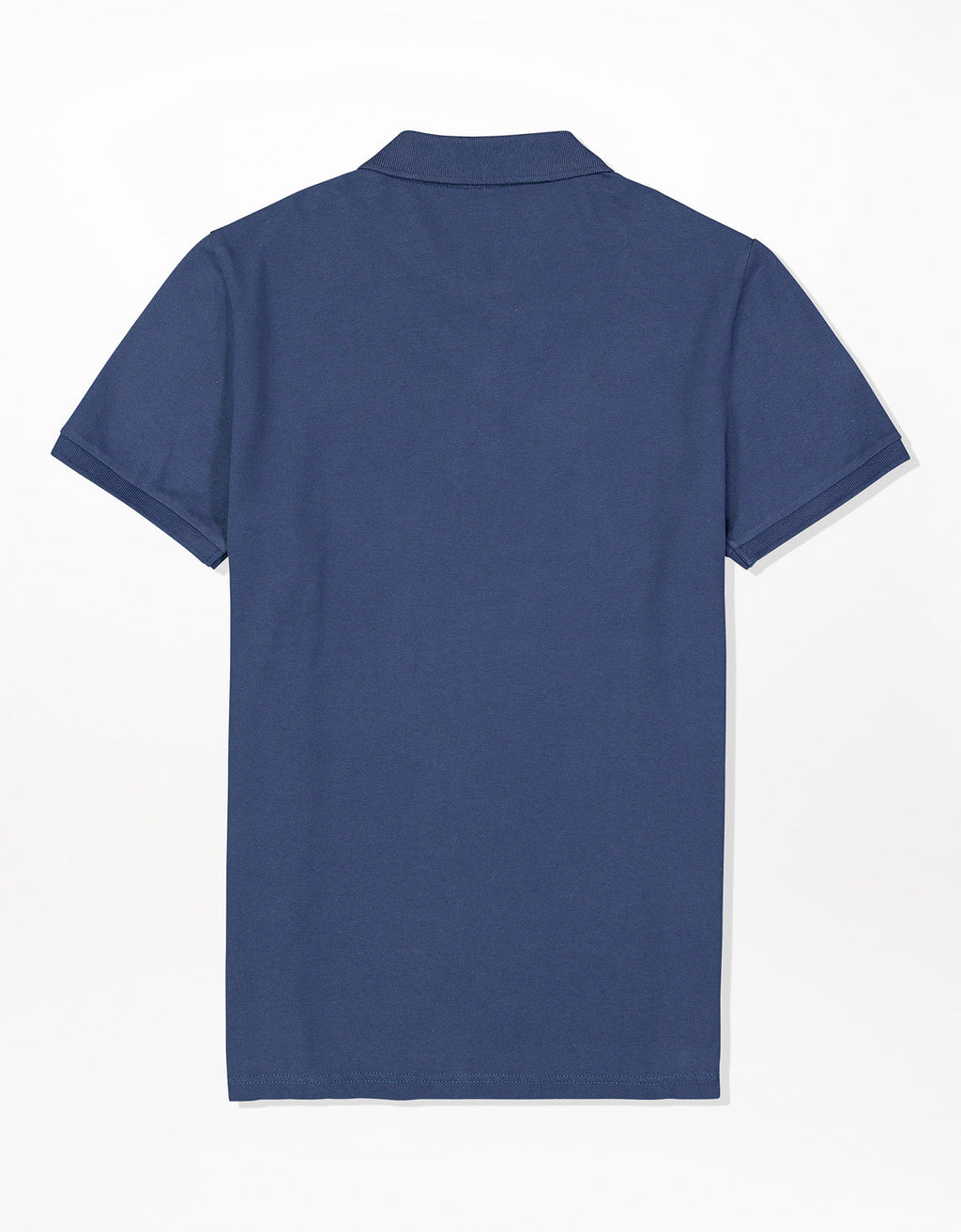 Camiseta Tipo Polo Slim Fit Ae - Azul 1165_9146_483_b