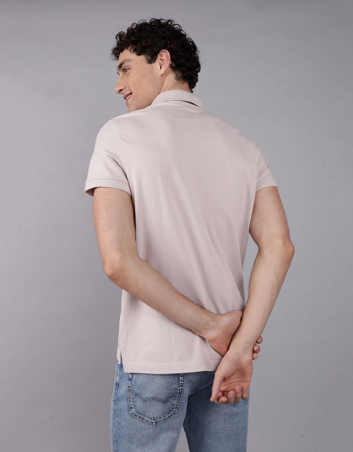Camiseta Tipo Polo Slim Fit Ae - Generico 1165_9146_535_ob