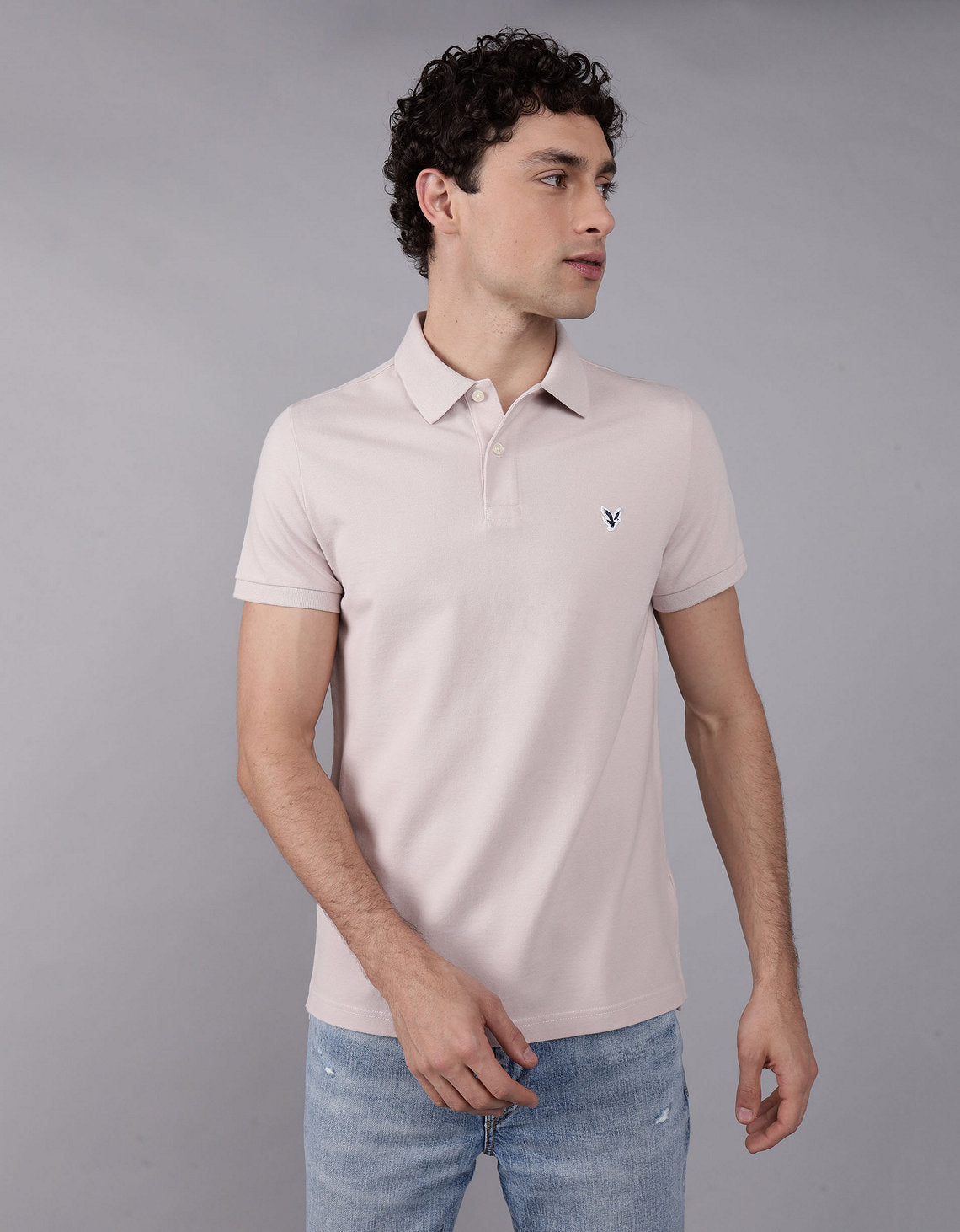 Camiseta Tipo Polo Slim Fit Ae - Generico 1165_9146_535_of