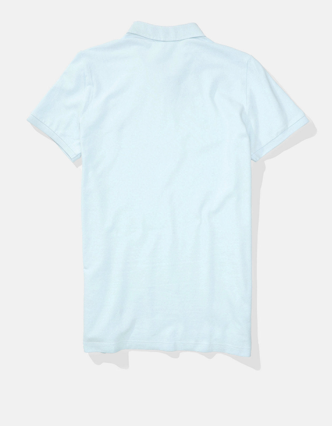Camiseta Tipo Polo Slim Fit Ae - Azul 1165_9146_539_b
