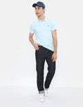Camiseta Tipo Polo Slim Fit Ae - Azul 1165_9146_539_of