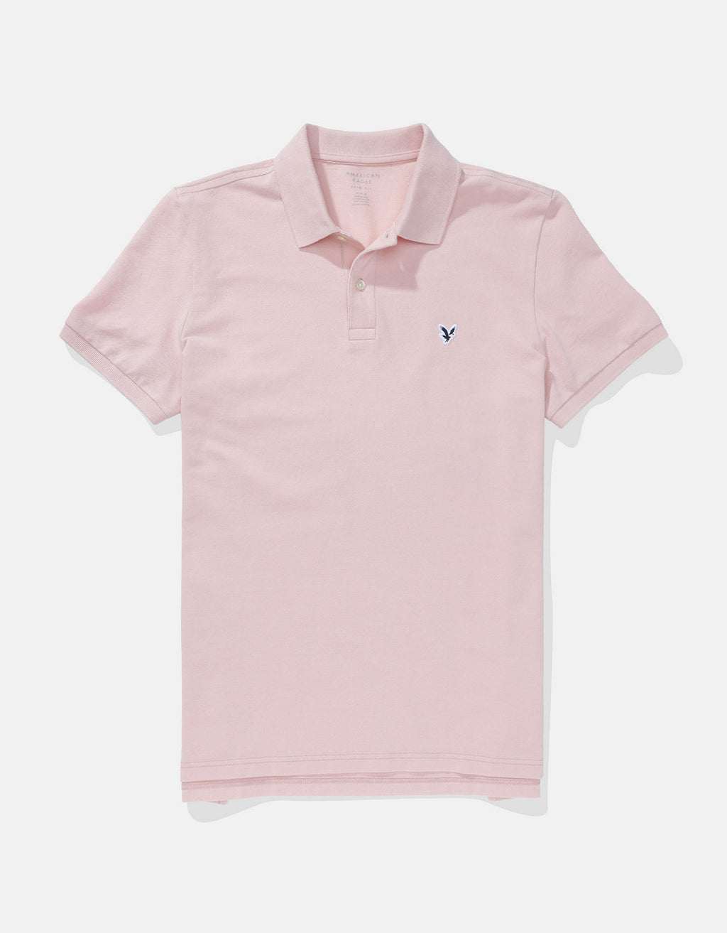 Camiseta Tipo Polo Slim Fit Ae - Rojo 1165_9146_638_f